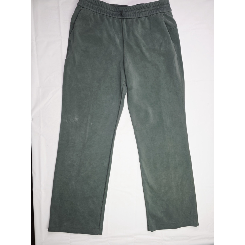 Lululemon Softstreme High-Rise Pant Green Pants Dark Forest Size 12 - Picture 5 of 10